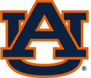 Hier ist das Logo der Auburn University zu sehen.