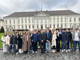 Schloss Bellevue, Bundeskanzleramt, Cavalry, Agora Digitale Transformation mit dem 3. Semester BDGD (November/2024)