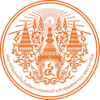 Hier ist das Logo des King Monkut‘s Institute of Technology Ladkrabang zu sehen.