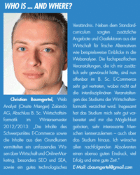 Christian Baumgertel - Absolvent E-Commerce