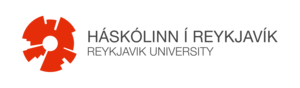 Hier ist das Logo der University Reykjavik zu sehen.