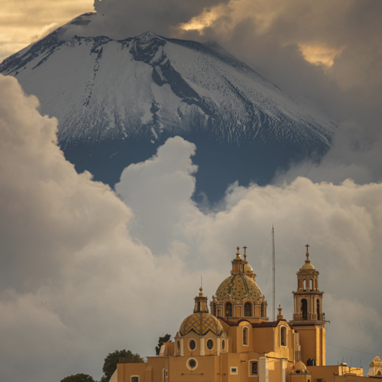 Here you can see a pictrue of Cholula