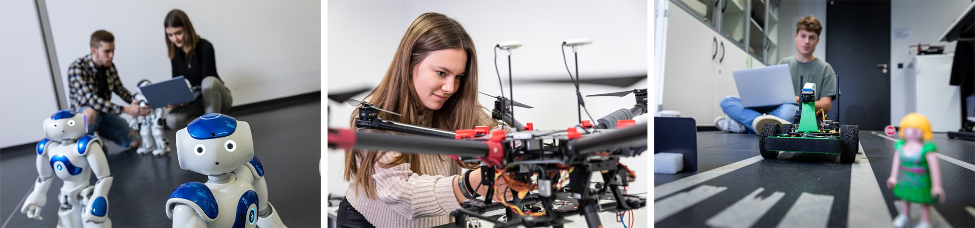 Studierende im Labor, c Stefan Bausewein